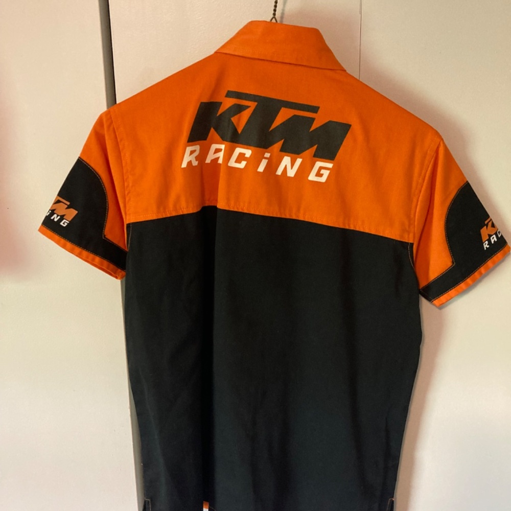 KTM Racing Youth Button Down Shirt - Picture 2 of 3